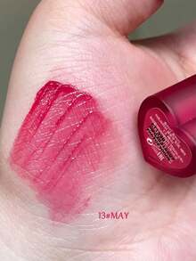 HOLIKA HOLIKA Heart Crush Glow Lip Tint Air #13 May - 韩国高光泽唇釉，果酱色 - 水解胶原蛋白和维生素C 3克（0.10盎司），韩国化妆品 - #13 MAY - 查看 9