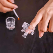 10pcs Crystal Nail Art Molds Set, Including Gel Extension Holder, Crystal Gel Clamp, And Gel Extension Shaping Clip - Multicolor - View 9