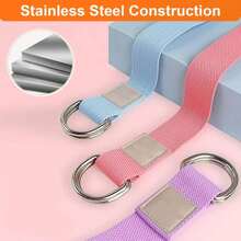 10 件金属 D 形环用于制作钱包，D 形环金属扣用于包袋织带皮带钱包工艺品宠物项圈背包五金配件什锦 - 金色 - 查看 5