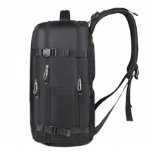Travel Backpacks, Carry-On Backpacks, Computer Backpacks, Mountaineering Backpacks, Independent Shoe Compartments, Waterproof Outdoor Sports Canvas Backpacks, Casual Backpacks, Travel Essentials - 黑色 - 查看 5