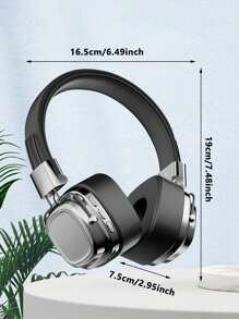 G66 Portable Square Headset Vintage Wind Wireless Bluetooth 5.3 Headset Heavy Woofer-Silver - Silver - View 9