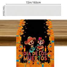 1 tấm khăn trải bàn, khăn trải bàn, đồ trang trí tiệc, đồ trang trí bàn, khăn trải bàn vải lanh hình đầu lâu phong cách Mexico, khăn choàng bằng vải bố chống thấm nước chống bẩn theo mùa ngày lễ Halloween Ngày của người chết, bảo vệ mặt bàn, trang trí ngày lễ cho gia đình, trang trí nhà cửa, quà tặng, trang trí bối cảnh, đồ dùng cho tiệc tiệc Halloween, trang trí nhà cửa, trang trí nhà bếp, trang trí Halloween, trang trí phòng, trang trí Giáng sinh, trang trí tiệc, đồ thủ công trang trí, đồ trang trí bàn làm việc, đồ trang trí bàn, quà tặng tiệc, đồ trang trí Halloween, đồ trang trí Giáng sinh, quà tặng Halloween, quà tặng Giáng sinh. - Nhiều màu - Xem 21