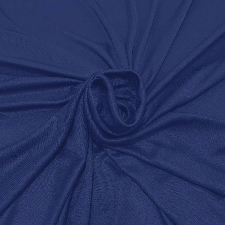 Helanca Light Mesh Fabric 1.80m Width For Curtain Party Decoration Tablecloth - Navy Blue - View 1
