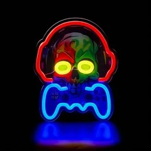 1 cái Trò chơi điều khiển tiền Cowboy Gamer Skull Hand Gun Shape Led Neon Light Sign cho trang trí nhà, tiệc Halloween Giáng sinh Quà tặng năm mới, BAR Man Cave, cung cấp bởi USB, trang trí phòng Giáng sinh Trang trí Giáng sinh Đèn trang trí phòng ngủ Trang trí nhà Trang trí tiệc Lễ hội ngày lễ Quà tặng Giáng sinh Lễ tạ ơn Trang trí cây thông Noel Đồ trang trí Trang trí Halloween Trang trí phòng Trang trí vườn Halloween Làm quà tặng Trang trí ngày lễ tiên Trang trí lễ hội Trang trí - Nhiều màu - Xem 15