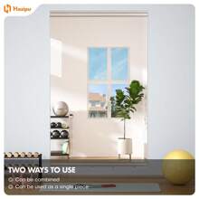 2pcs- Hasipu Home Gym Mirror, 45"H.X27"W. Frameless Large Full Body Mirror For Yoga Mirror, Tempered Glass Mirror, Full Length Wall Mirror For Gym, Yoga Room, Bedroom, Dance Studio - 45"高x27"寬-(2 件) - 查看 3