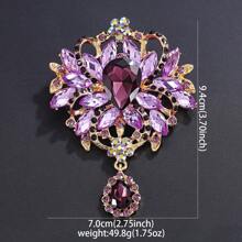 1pc Elegant & Fashionable Women Brooches, 7 Colors Available, Vintage Style Pin For Coat, Jacket, Suit, Suitable For Party, Banquet, Daily Wear, Gift - XD145 - View 7