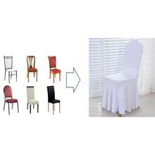 Hotel Quality Seamless Stretchy Chair Covers For Events, Weddings, Banquets