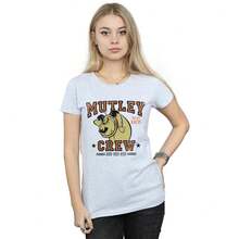 Wacky Races Womens/Ladies Mutley Crew Cotton T-Shirt (Sports Grey) - Sports Grey - View 1