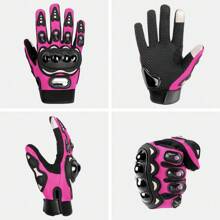 Gants de moto d'été respirants, gants de femmes pour la conduite, gants de moto à doigts complets, gants tactiles pour la conduite de moto, gants de protection anti-chute de course motocross étanches, accessoires de moto