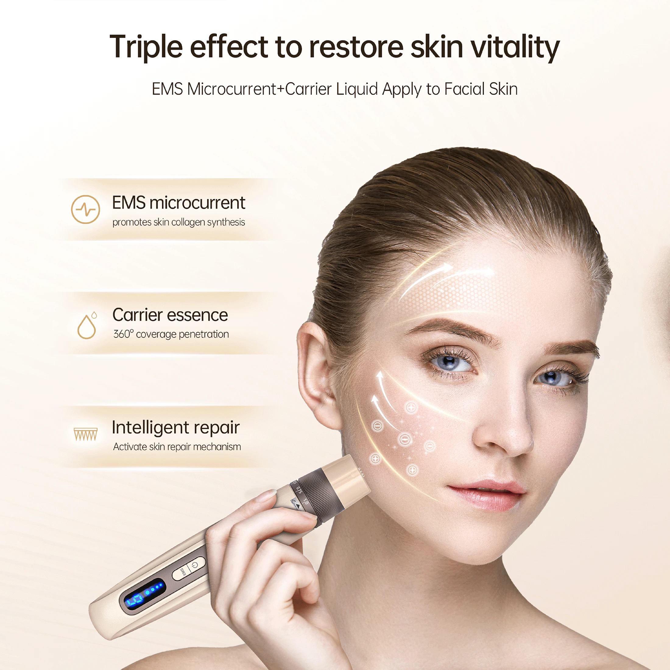Dr.Pen Microneedling, Upgraded 2 IN 1 Wireless Derma Pen Hydra Pen H5 With Replacement