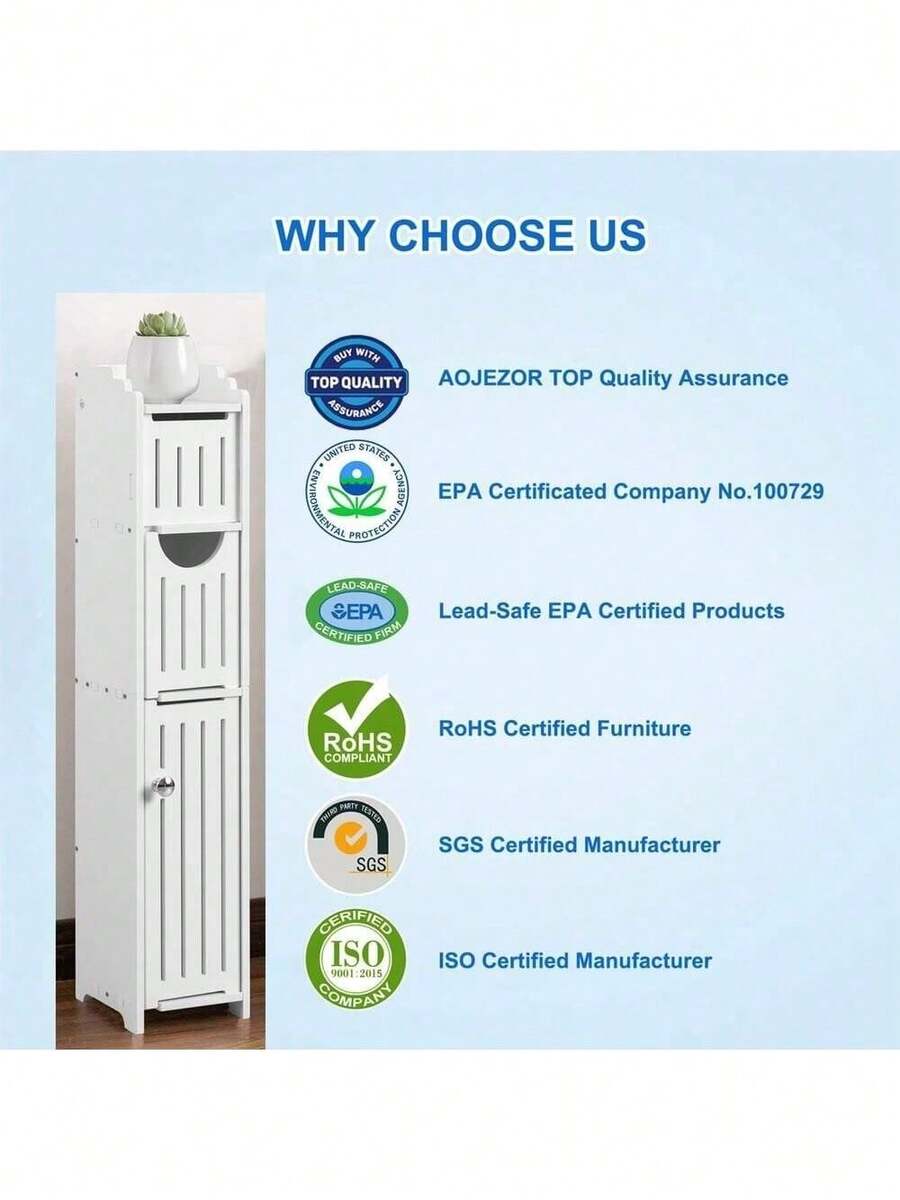 AOJEZOR Bathroom Furniture Sets Small Bathroom Storage Great