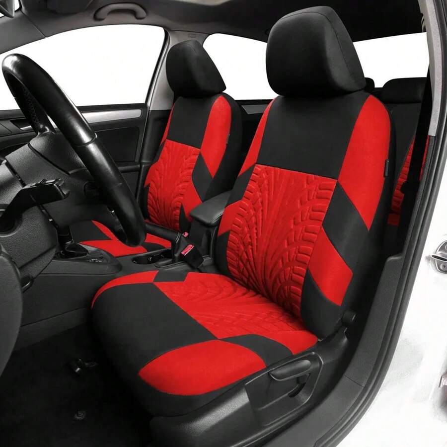Car Seat Covers Full Set Front Split Rear Bench For Car Universal Cloth