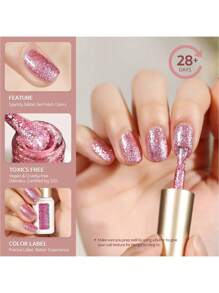 Gaoy 6 Pcs Gel Nail Polish Set - 3 - Pink - View 5