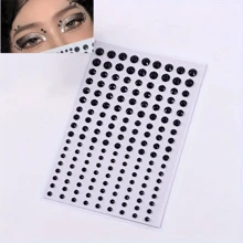 162pcs Elegant, Exquisite, Fresh And Pure Water Drop Stickers, Halloween Christmas Carnival Birthday Makeup Accessories, Role-Playing Mermaid Fairy Princess Photography Props, Stage Performance Accessories, Jewelry Decoration - Multicolor - View 14