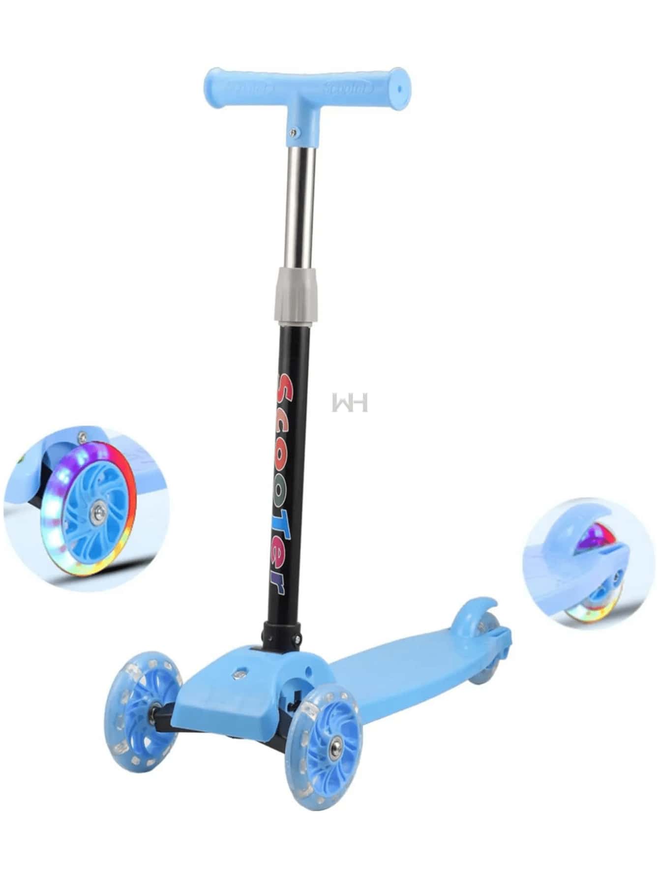 Scooter Plegable Para Niños, Patín de Diablo para Niños y Niñas, Multicolor, Varios Modelos, Patín de Personajes, Juegos de Aire Libre - Multicolor - Ver 1