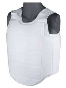 1pc Taekwondo & Boxing Chest Protector - White - View 3