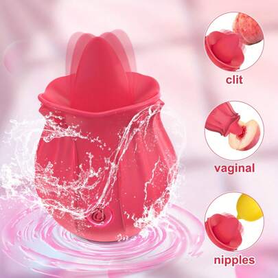 Rose Sucking Vibrator 10 Speed Vibrating Clit Sucker Vagina Nipple Clitoris Stimulation Female Masturbation Sex Toys For Women