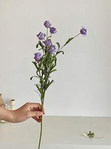 1 pièce/3 pièces Fleur artificielle d'imitation de rose, décoration d'intérieur, Saint-Valentin, cadeau