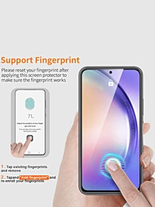 5 pezzi di protezione per schermo in vetro temperato ultra-chiaro, resistente ai graffi e alle schegge, compatibile con Samsung/Redmi, copertura totale, facile da installare, definizione alta, senza bolle, resistente a graffi e rotture, vetro temperato ultra-definito, regalo perfetto per compleanni, Pasqua, Festa del Papà, Natale, famiglia, amici, ragazzo/ragazza