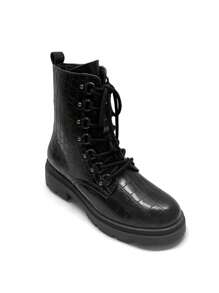 Bottines courtes à fermeture éclair mode C&L.mode à porter de multiples façons