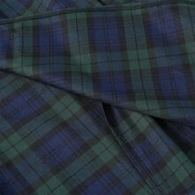 European & American Spring Season Men's Traditional Scottish Tartan Plaid Kilt Skirt, Pure Green Pleated Skirt, Suitable For Festivals, Halloween,  Costume, Party, Adjustable Size, With Decorative Belt
