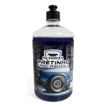 Kit 2 Units Pretinho Tire Product Concentrated Long-Lasting Shine 1 Liter Automax - Black - View 2