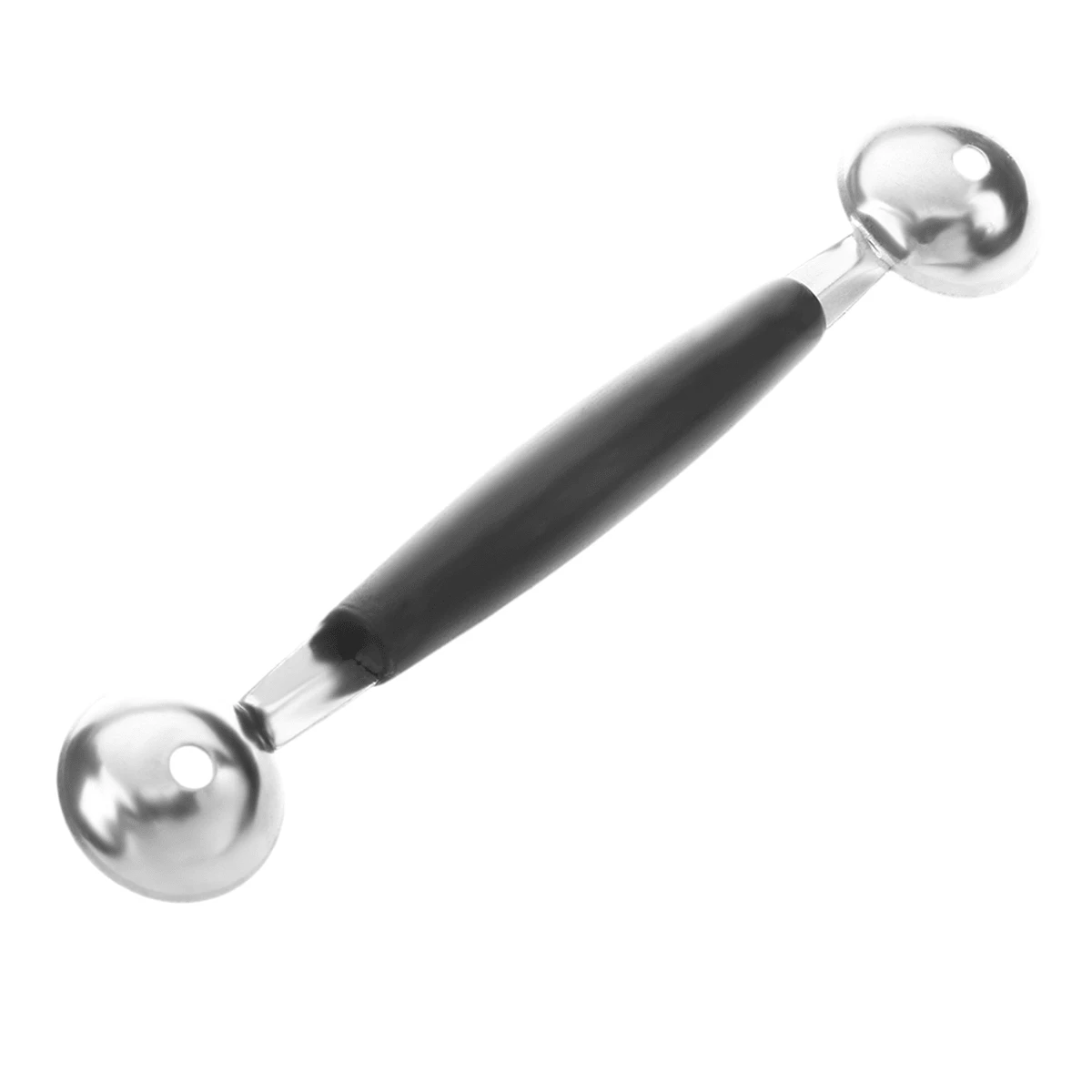 Lot De 2 Cuillères à Double Extrémité En Acier Inoxydable – Cuillère à Melon Et Couteau Sculpteur – Idéal Pour Fruits, Légumes, Glace, Boulettes