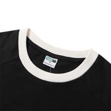 Puma CLASSICS UNITED IN MOTION Tee SS W 女款舒适透气休闲短袖 T 恤 629234-01 - 黑色 - 查看 3