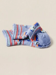 12pairs Kids Boys Cartoon Car Pattern Colorful Comfortable Crew Socks, Random Style Assortment, Suitable For Children's Day Gift And Daily Wear