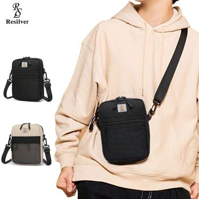 resilver 斜挎包 胸包 耐磨 防刮 斜挎包