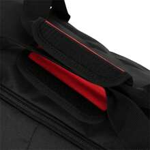 Puma Men's Casual Tote Bag, Sports Gym Bag, Travel Handbag 090577-03 - Black-red - View 3
