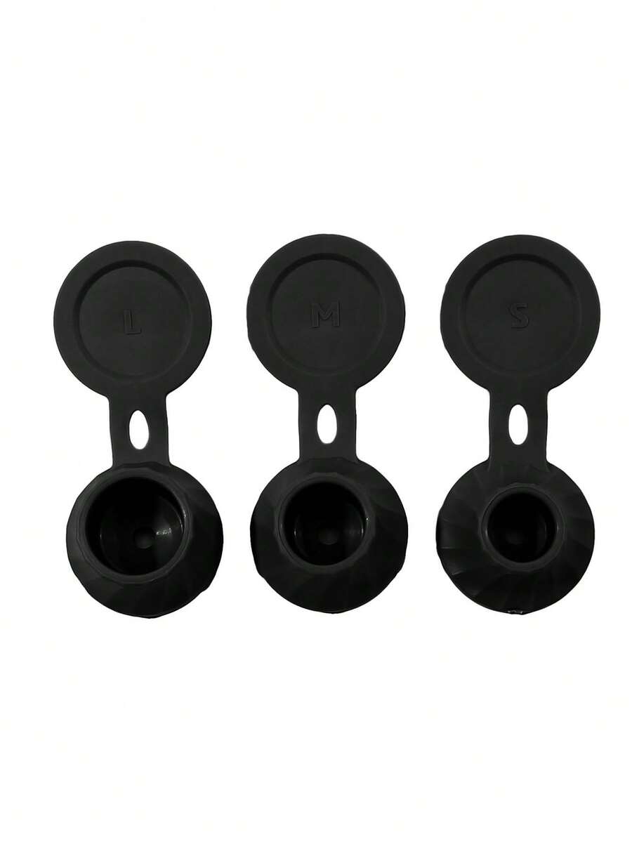 3 Packs Vertical Bottle Stand Cap Set For Shampoo, Conditioner, Shower