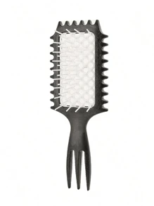 Lược tạo kiểu tóc xoăn Define Curl, Lược xoăn rỗng Home Hollow, Lược massage, Lược tóc xoăn rơm lúa mì, Thiết kế đuôi ba nhọn, Tạo kiểu dễ dàng cho tóc gợn sóng & tóc xoăn bồng bềnh Lược đệm khí bằng nylon dành cho phụ nữ, Có tay cầm bằng nhựa ABS, Dụng cụ chăm sóc tóc lý tưởng để tạo kiểu tóc đẹp hơn - Nhiều màu - Xem 8