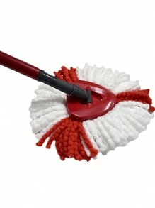 1 Đầu Cây Lau Nhà Polyester, Đầu Cây Lau Nhà Thấm Hút Tối Giản Cho Gia Đình - trắng - Xem 9