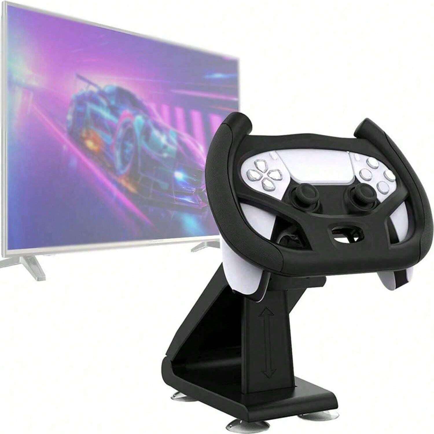 Gaming Racing Wheel For PS5, Byson Steering Wheel With 4 Table Suction