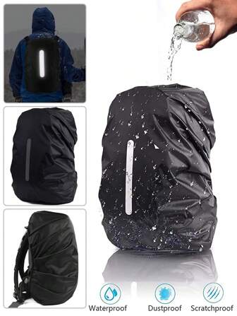 Travel Backpack Rain Cover Backpack With Reflective Stripe For 15-75L Waterproof Bag Camping Hiking Climbing Dust Raincover Backpacks Protective Cover I Love My Boyfriend