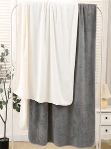 6pcs Absorbent Soft Face Towel Set, Coral Fleece Skin-Friendly Washcloth For Adults Home Bathroom Decor Fall Decor Back To School For Beauty Salon Home Bathroom Shower Towels For Beauty Salon, Hotel Sports,Home Essentials, Towel, Skin Care - Multicolor - View 8