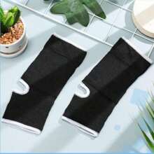 1Pair Of Adult Men And Women Football Yoga Pilates Basketball Training Sports Ankle Braces Suitable For Daily Fitness Home Sports Ankle Braces - Black - View 5