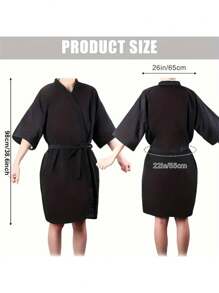 1pc Beauty & Haircare Specialty Smock, Waterproof Hair Salon Coloring/Cutting Apron, Adjustable & Breathable Fabric Hairstylist Gown - Haircare, Dyeing, Trimming, Spa Tools & Accessories,Hair Tools,Hair Products And Accessories For Barber Salon Beauty Travel Essentials