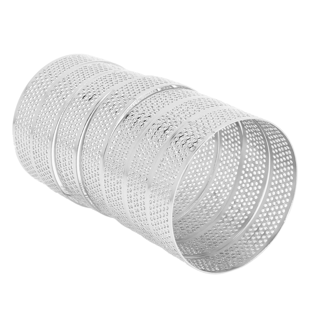 Matfer Bourgeat 371610 - Anello Per Crostata In Tinta Unita, Colore: Argento