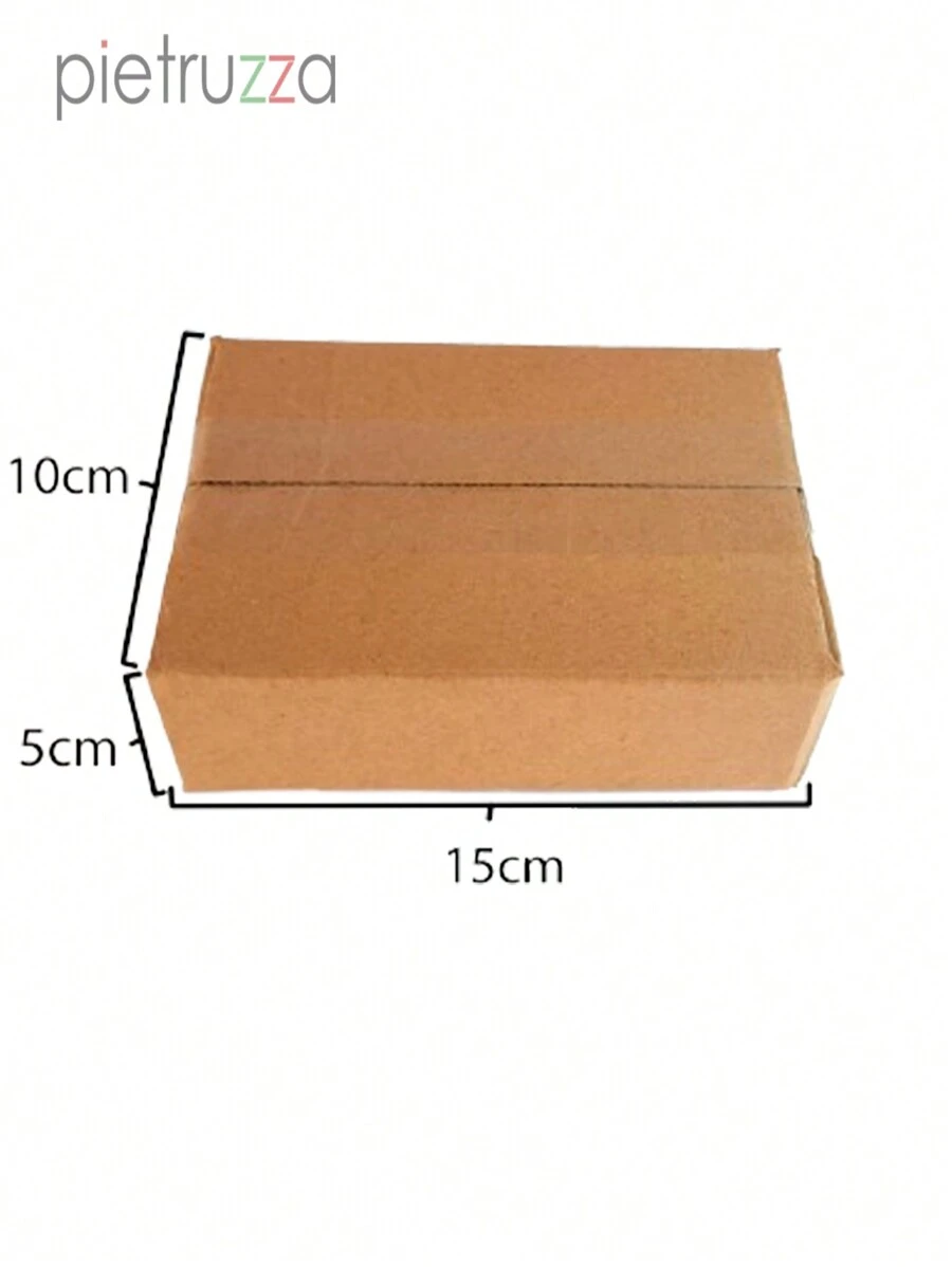 Pietruzza Kit 50 Caixas de Papelão - 15 X 10 X 5 - Embalagem Envio Correios