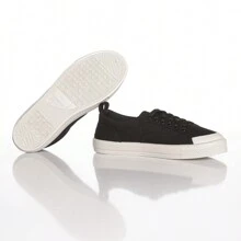 Women's Casual Sneakers Versatile, New, Stylish, Lightweight, Soft And Comfortable - 黑色 - 查看 6