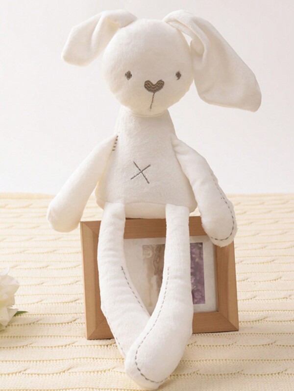 1PC White Rabbit Doll, Children's Plush Toys,Cute And Soft