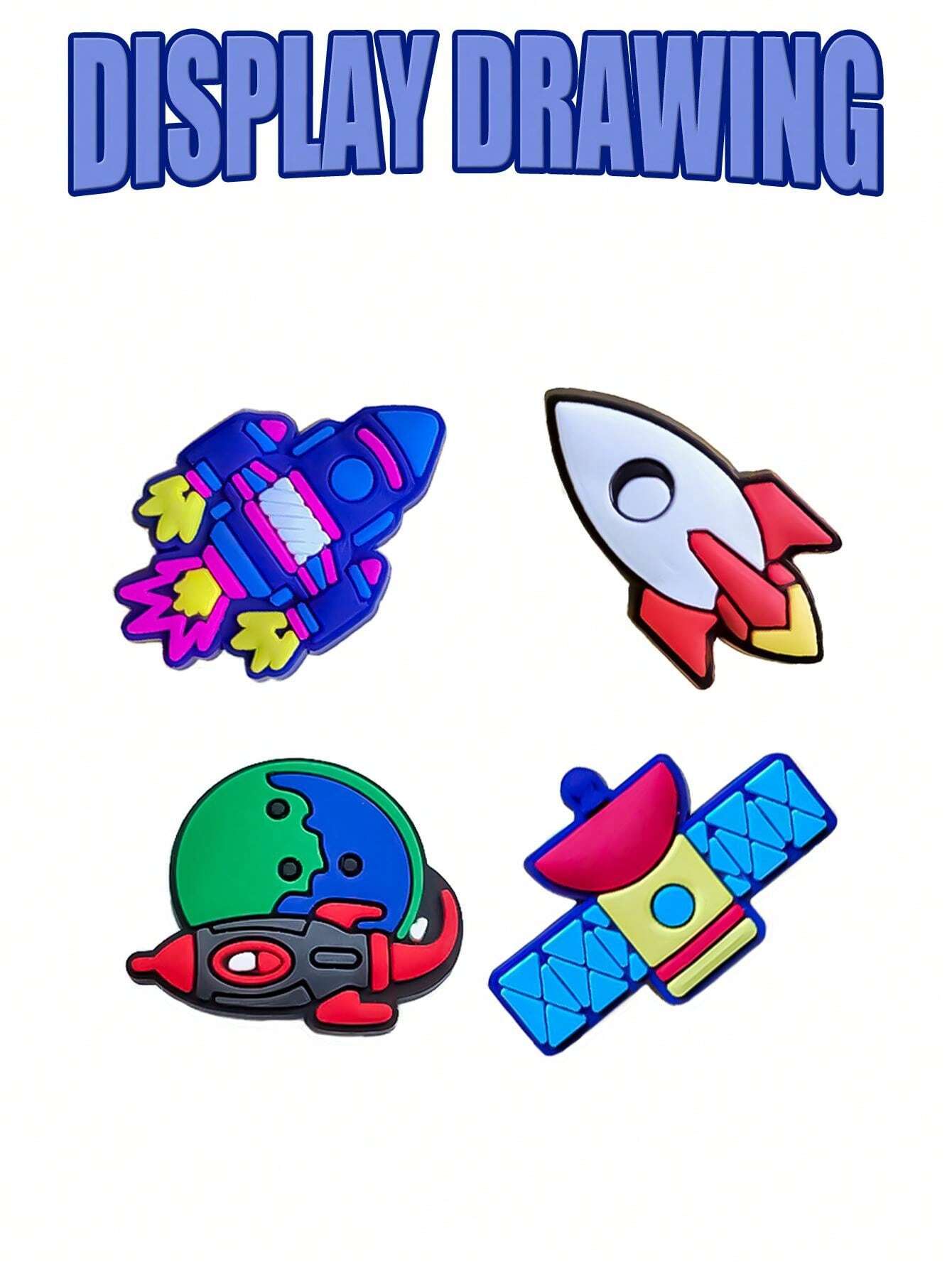 30 PCS Astronaut Hybrid Series, Astronauts, Satellites, Spacecraft