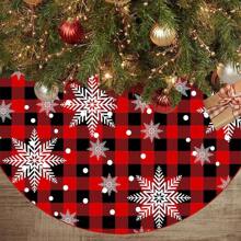 36/48/60 英寸圣诞树裙，红色树裙，适用于圣诞装饰品，圣诞树裙，圣诞装饰，农舍圣诞装饰，圣诞节假日家居派对礼品。最佳生日礼物，家居装饰，房间装饰，冬季 - 彩色 - 查看 11