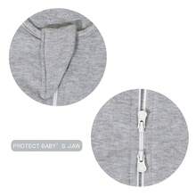 1 Stück Baby Schlafsack, 0-6 Monate Neugeborene und Säuglinge Schlafsack, Baby tragbare Decke, leichter Doppelreißverschluss Schlafsack, umkehrbarer Reißverschluss Baby Schlafsack, Neugeborene Baby Jungen und Mädchen tragbare Decke