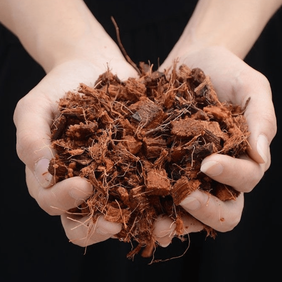 Tierra para orquídeas y suculentas, transpirable y absorbente de agua, agregar agua y remojar antes de usar, desinfectada y desalinizada previamente para jardinería y patios domésticos