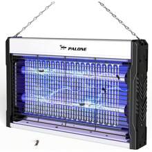 Electric Bug Zapper 3200V Mosquito Zapper Killer Indoor Insect Killer With Hanging Chain Mosquito Trap With Removable Collection Tray USB Electric Bug Zapper Outdoor For Home Office Warehouse - 白色 - 查看 2