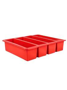 Silicone Ice Mold 04 Rectangular Cubes - 紅色 - 查看 2