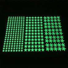 Luminous Stars Glow Wall Stickers, Living Room Bedroom Switch Decoration, Romantic Room Dormitory DIY Creative Luminous Stickers,Stickers,Wall Decal, Vinyl Decal For Home Decorations,Spring Decoration Items Refresh Your Home,Rama Decoration Stickers - Multicolor - View 6